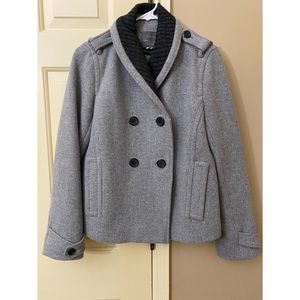 J. Crew Stadium Cloth Sasha Gray Coat